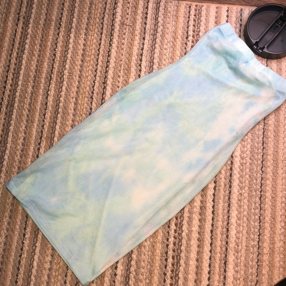 Tube top dress